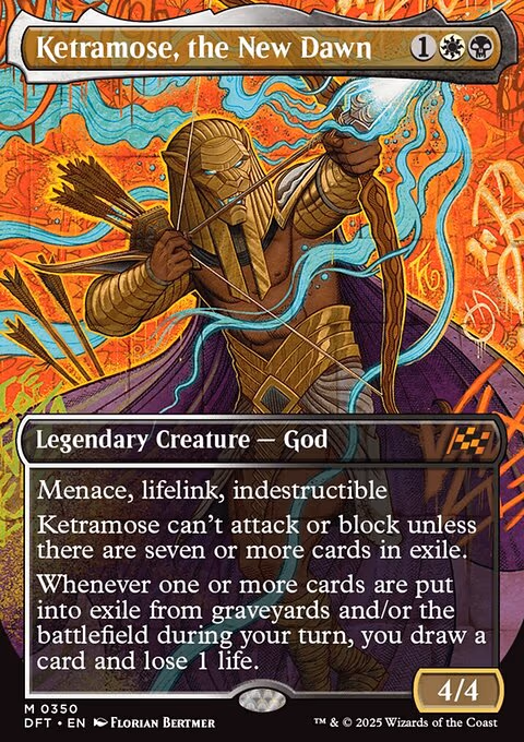 Ketramose, the New Dawn trading card